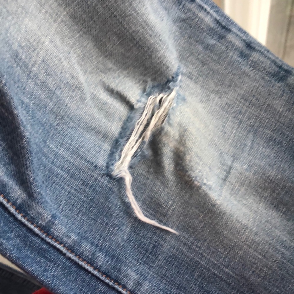 7 For All Mankind blue bootcut jeans - Picture 3 of 6